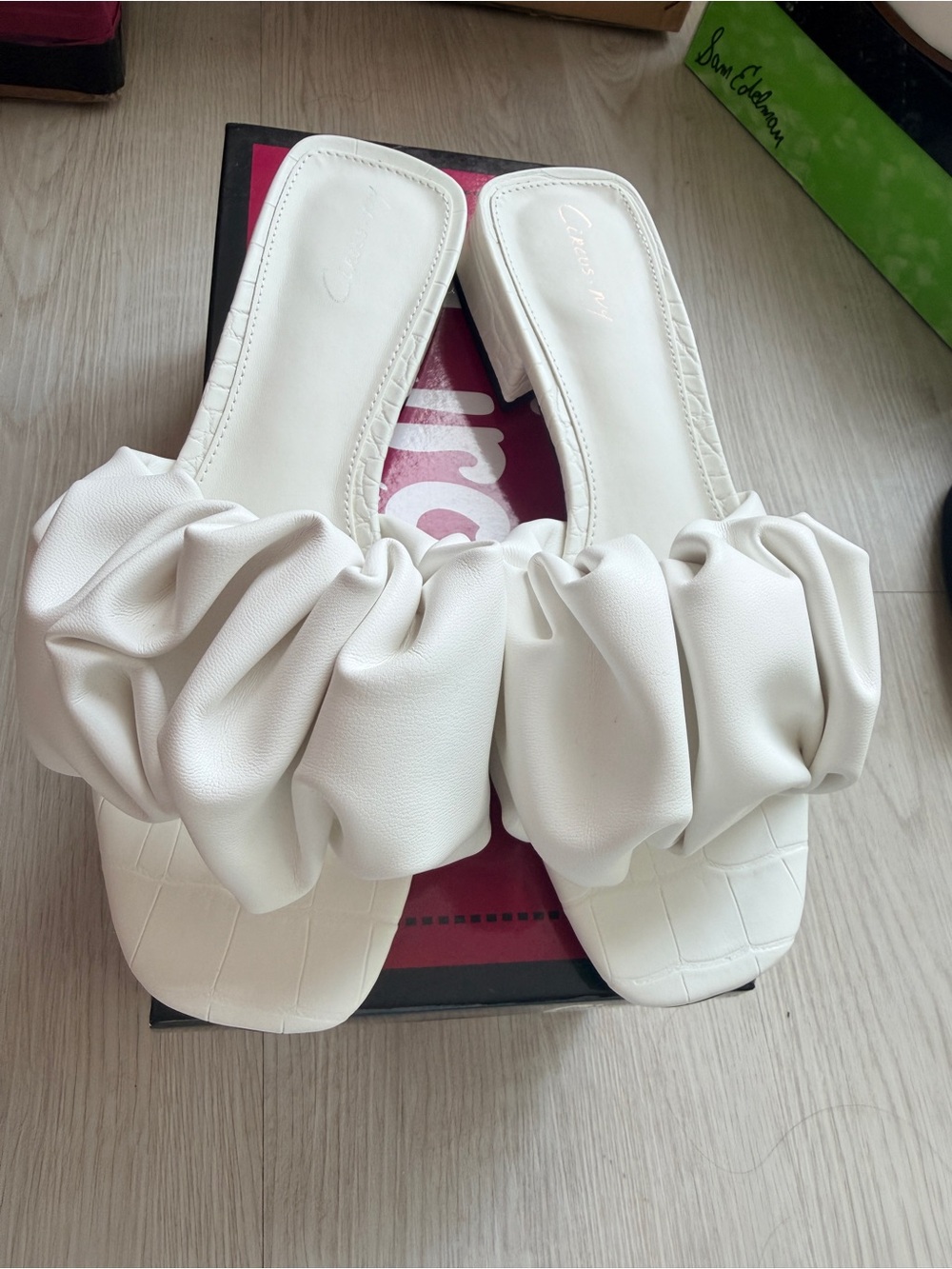 Brand new Circus by Sam Edelman White Janis Sandals -     Available until 9/4 on
